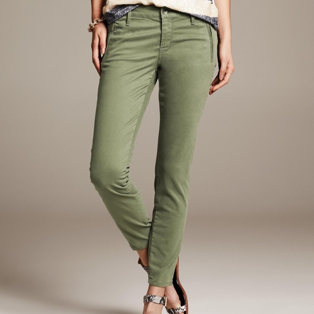 Banana republic‎ Heritage twill skinny ankle pant